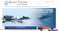 Desktop Screenshot of espacotalassa.com